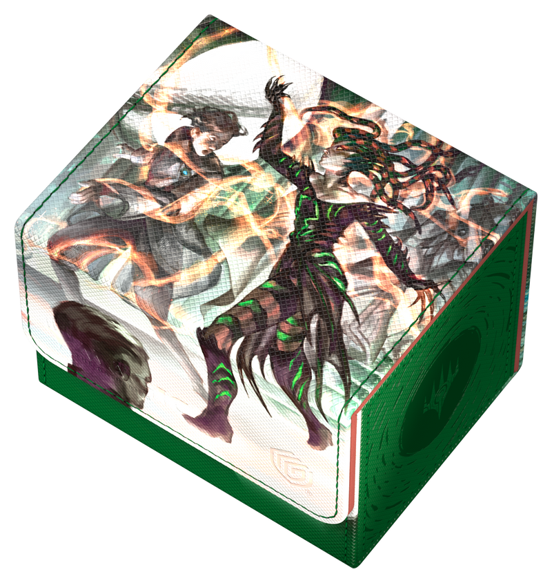 UG Deck Case Sidewinder 100+ Xenoskin MTG Reality Fracture - Vraska, Petrifying Assassine