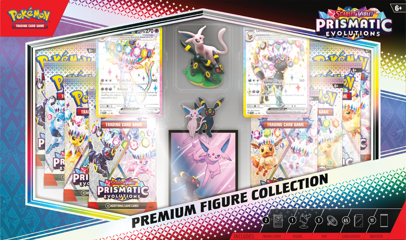 Pokemon SV8.5 Prismatic Evolutions Premium Figure Collection