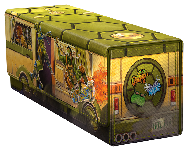 UG Deck Case Arkhive 400+ Xnoskin MTG Teenage Mutant Ninja Turtles - Turtle Van