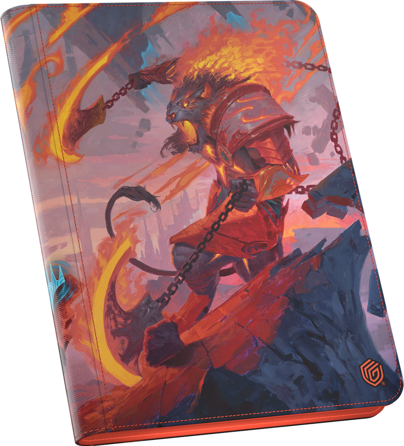 UG Zipfolio 360 Xenoskin MTG Reality Fracture - Ajani Resolute /Ajani Unrelenting