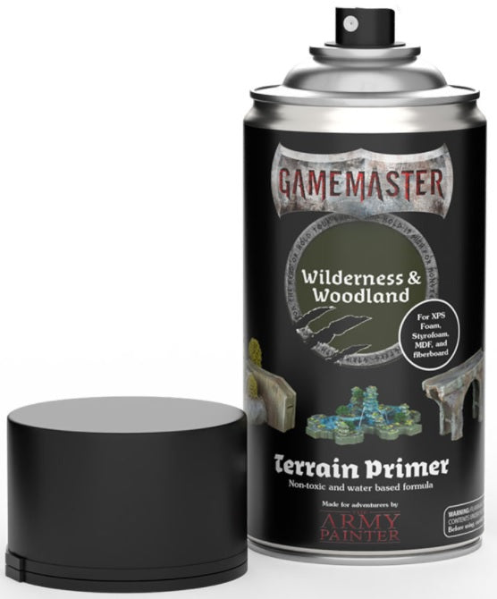 Army Painter - Gamemaster: Terrain Primer Wilderness and Woodland (300ml) (Can't be shipped)