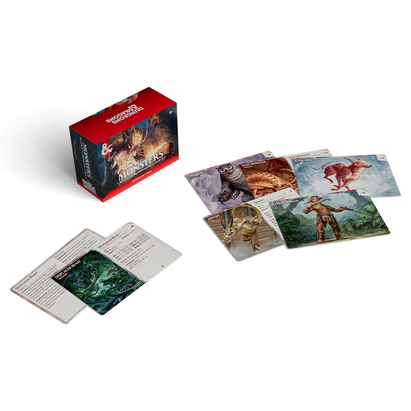 DND RPG Reference Cards Monsters Mystical and Menacing (EN)