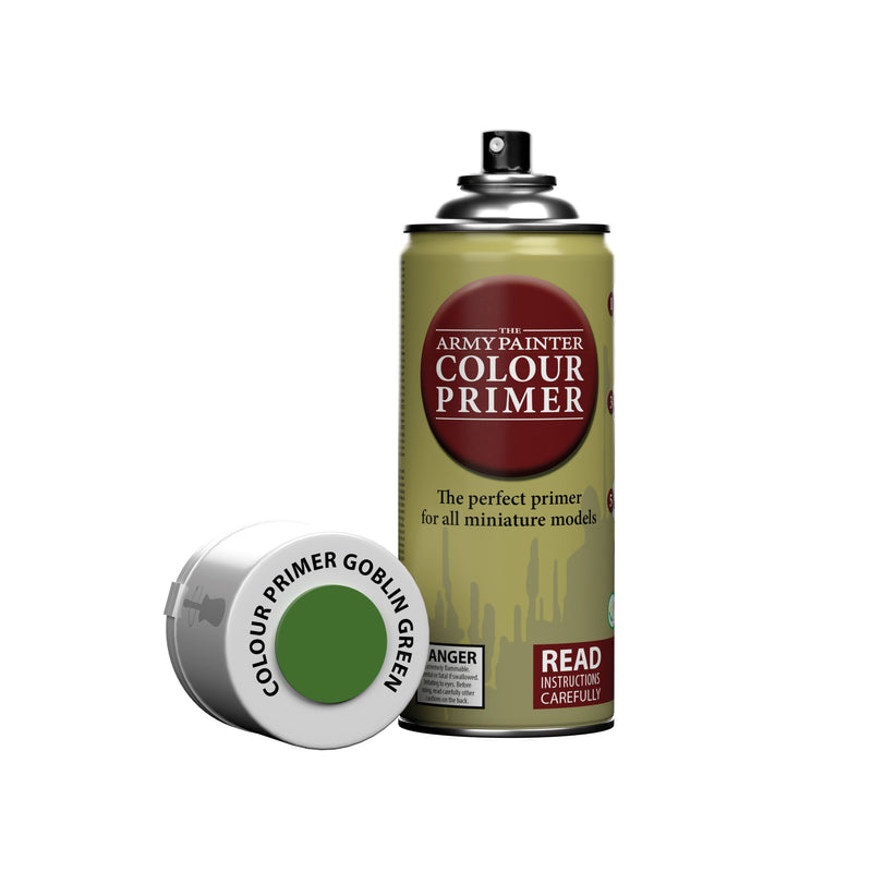 Army Painter - Colour Primer: Goblin Green Spray (400ml) (Can't be shipped)