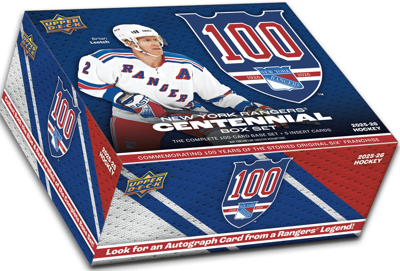 UD New York Rangers Centennial Box Set 25/26