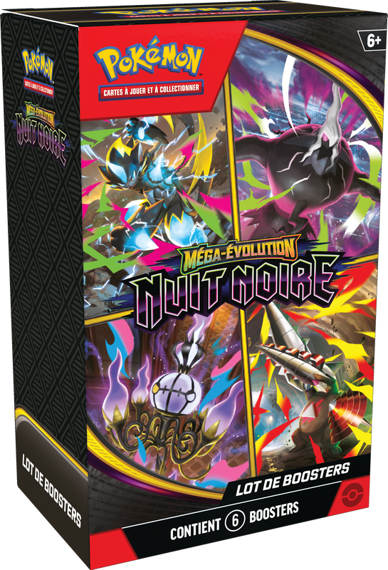 Pokemon ME5 Nuit Noire Lot de Boosters (FR)