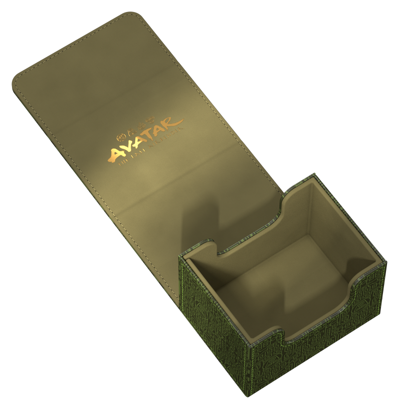 UG Deck Case Sidewinder 100+ Xenoskin MTG Avatar: The Last Airbender - Mana Symbol Green