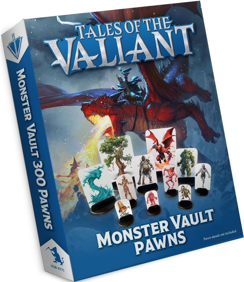 Tales of the Valiant Game Monster Vault Pawns