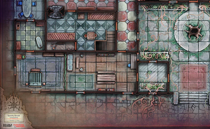 DND Dungeon Master's Guide Premium Map (2026-08-15) (Preorder)