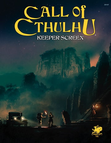 Call of Cthulhu 7th Edition Keeper Screen
