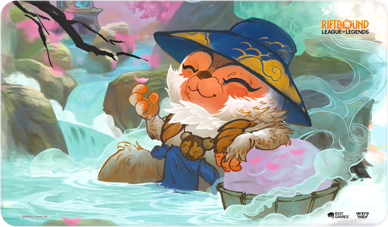 Riftbound League of Legends TCG Spiritforged Playmat - Spirit Blossom Teemo