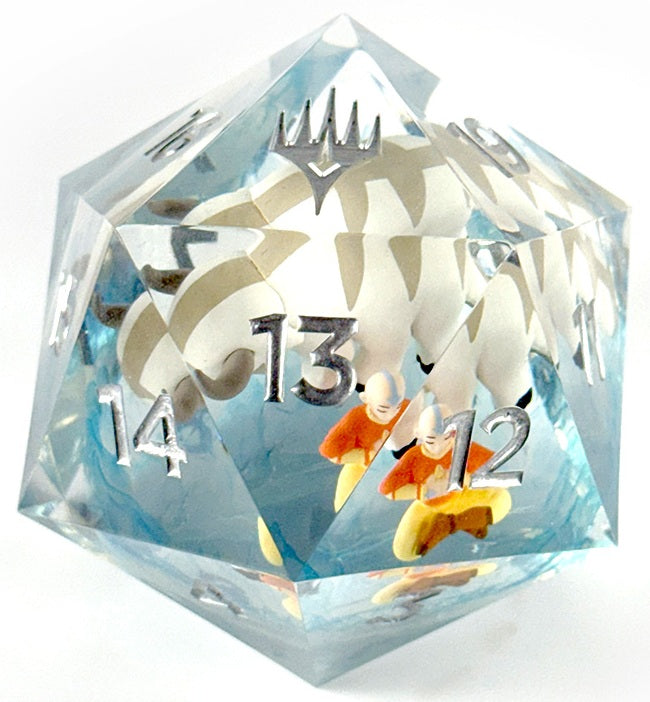 Sirius Dice: MTG Avatar the Last Airbender 55mm Spindown d20