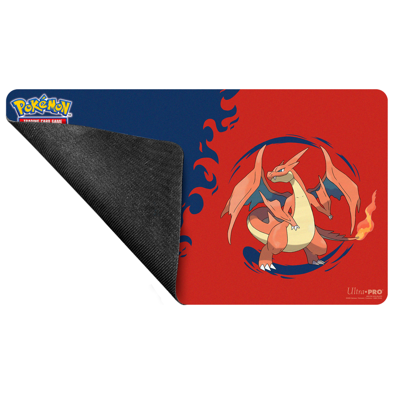 UP Playmat Pokemon Mega Charizard X & Mega Charizard Y