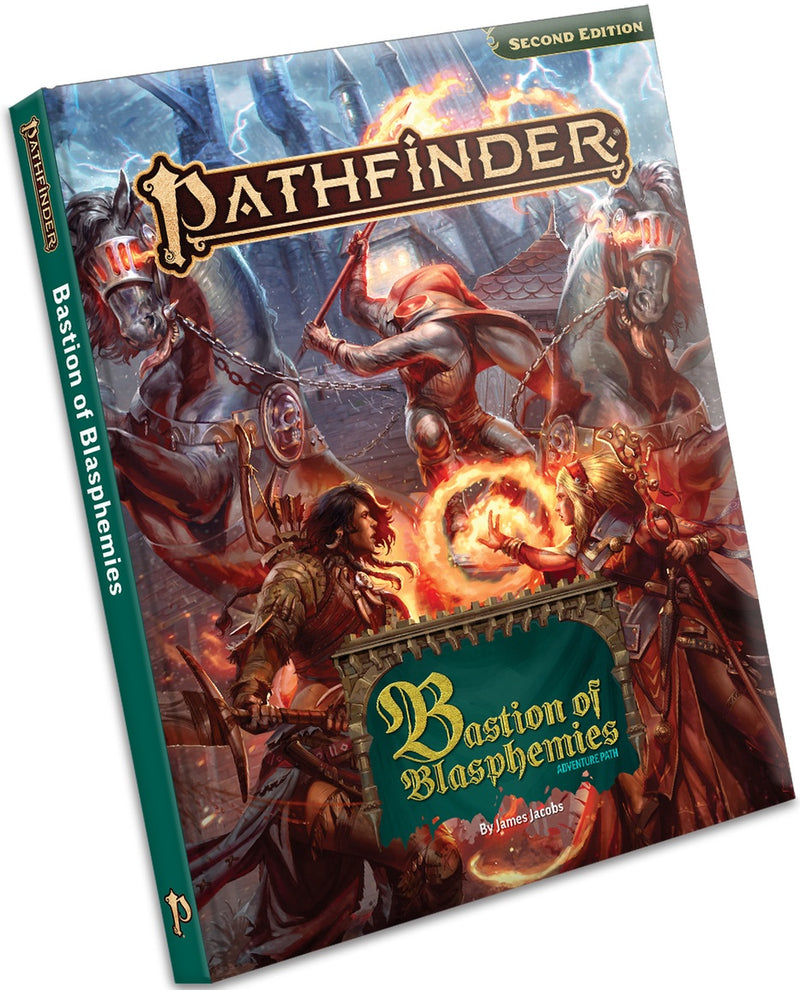 Pathfinder 2e Remaster Bastion of Blasphemies Adventure Path Hardcover (Anglais)