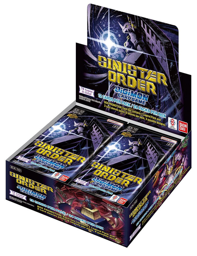 Digimon Sinister Order Booster Box