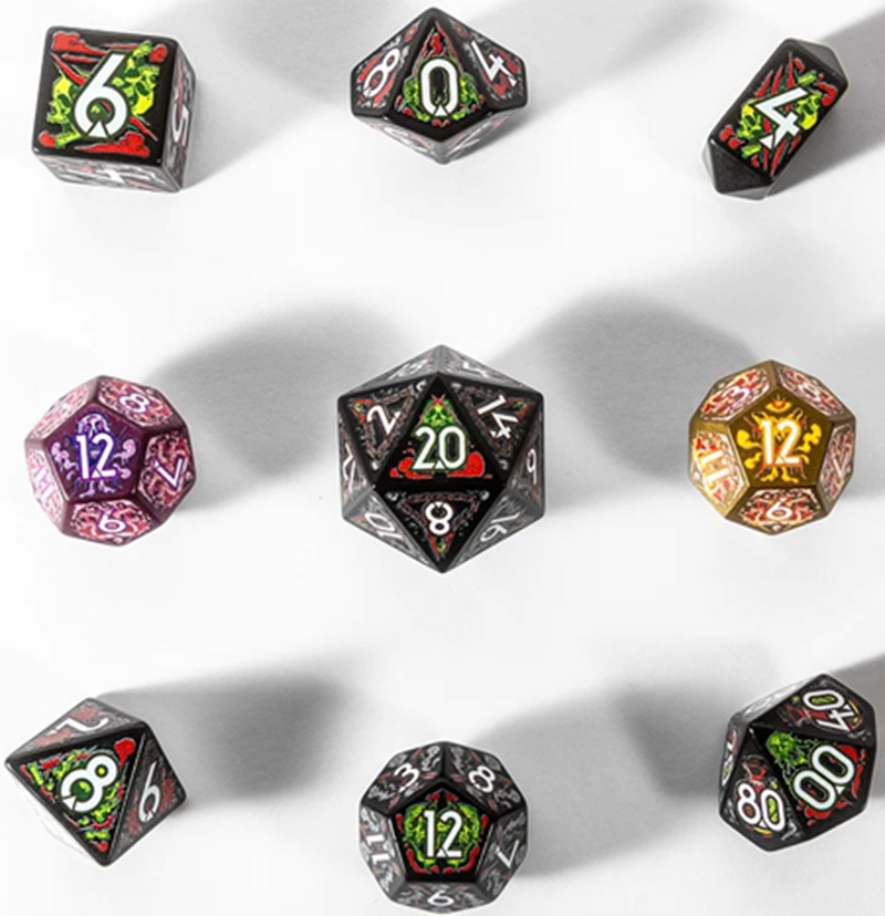 Daggerheart: Hope & Fear 9-Die RPG Set - Assassin
