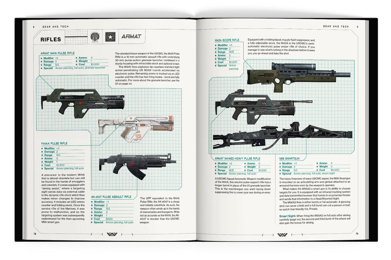 Alien JDR Édition Evolved Livre de Règles de Base Couverture Rigide (Anglais)