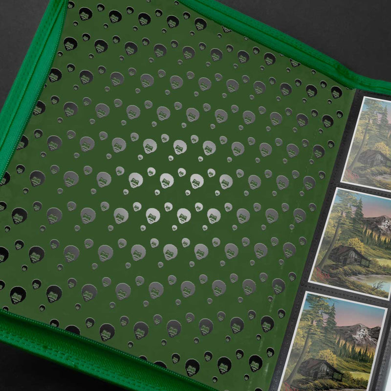 UP Zip Binder Pro 9pkt Bob Ross Mountain Retreat