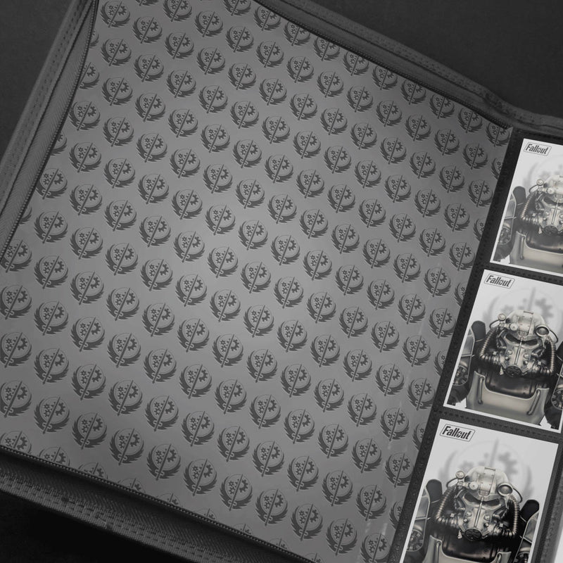 UP Zip Binder Pro Fallout Brotherhood of Steel Bethesda 9pkt