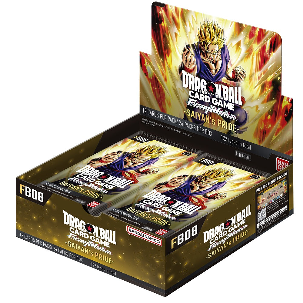 DBS Fusion World FB08 Saiyan's Pride Booster Box — Le Coin du Jeu CA
