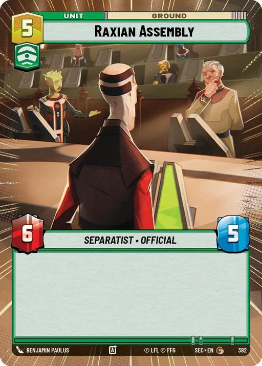 Raxian Assembly (Hyperspace) (382) [Secrets of Power]