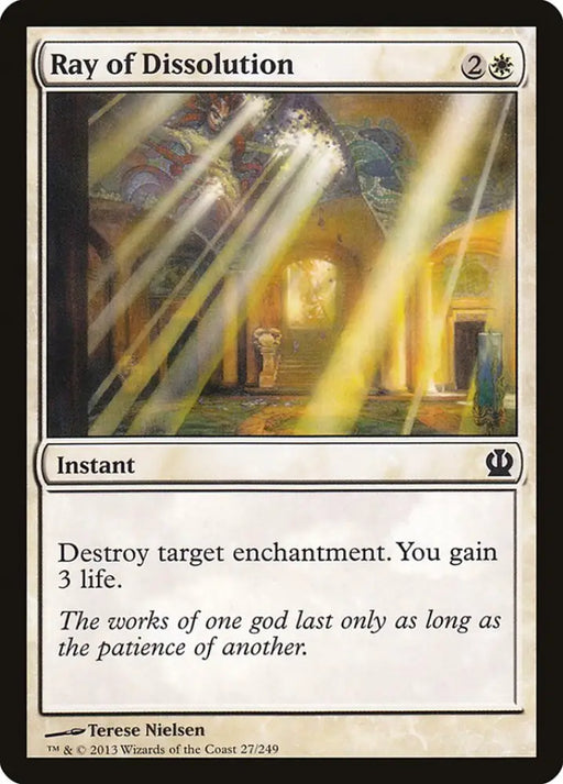 Ray of Dissolution [Theros] - MTG Single