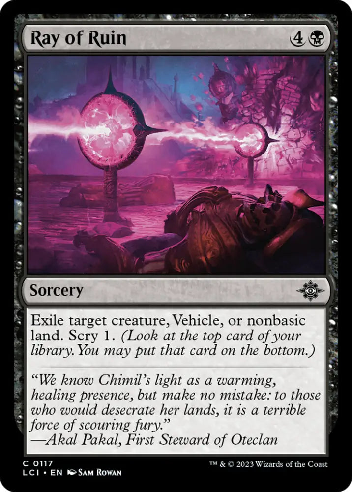 Ray of Ruin [The Lost Caverns of Ixalan] - MTG Single