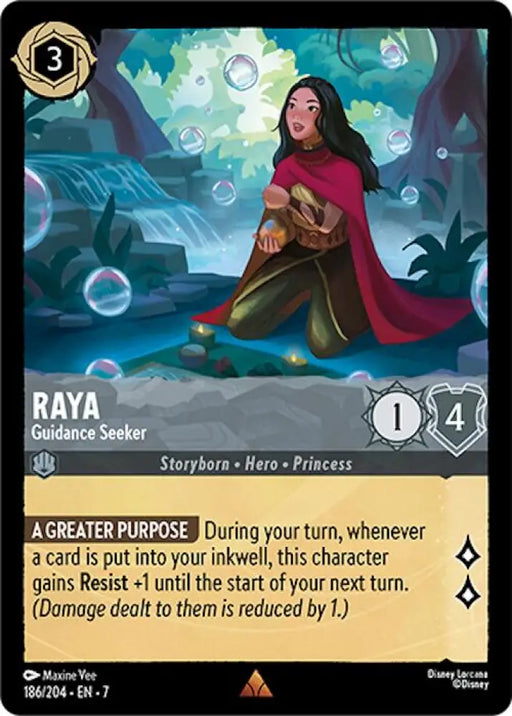 Raya - Guidance Seeker (186/204) [Archazia’s Island] - Lorcana Single
