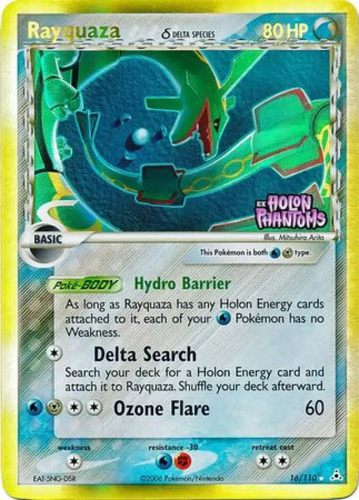 Rayquaza (16/110) (Delta Species) (Stamped) [EX: Holon Phantoms] - Pokemon Single