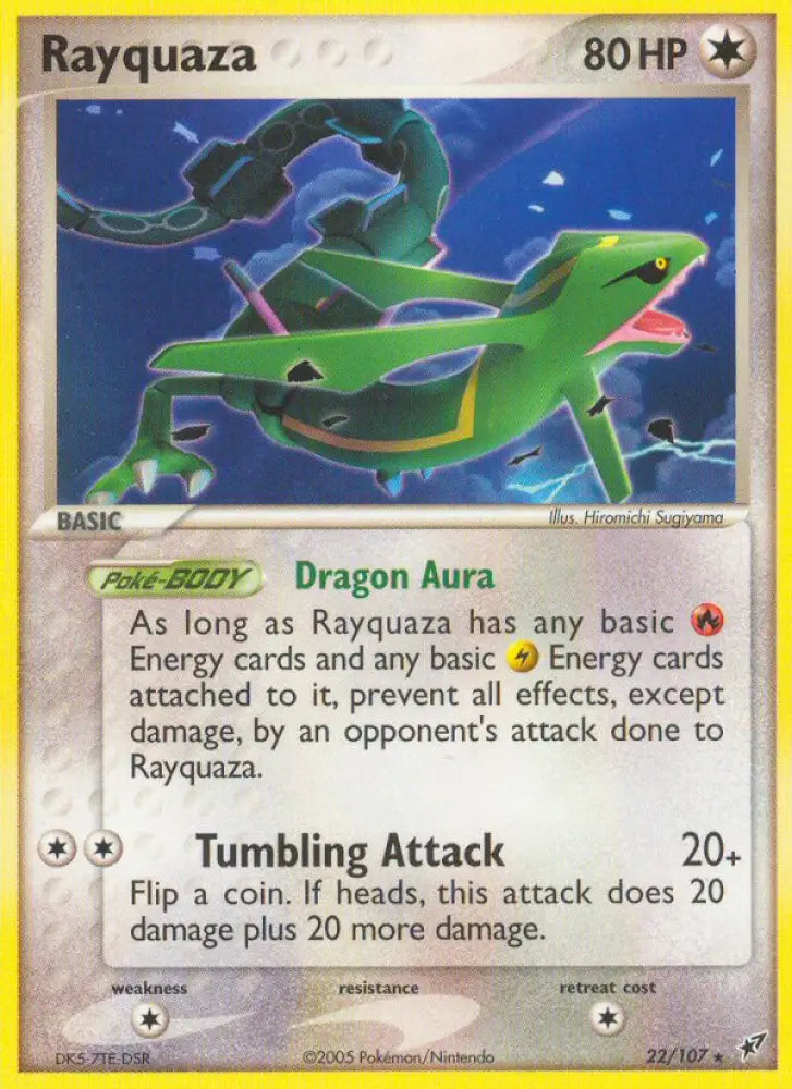 Rayquaza (22/107) [EX: Deoxys] - Pokemon Single