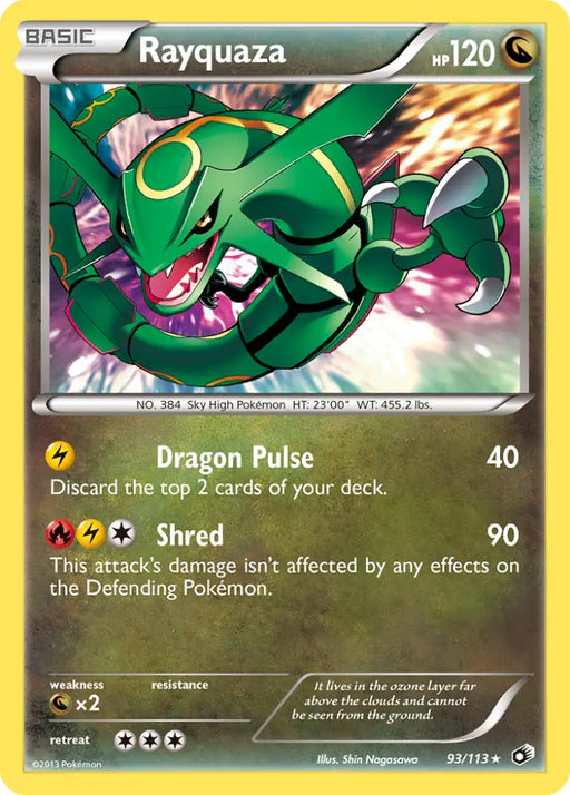 Rayquaza (93/113) [Black & White: Legendary Treasures] - Pokemon Single