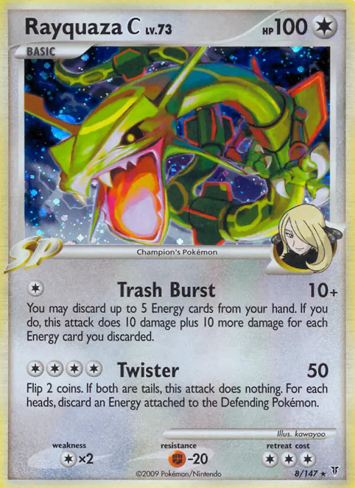 Rayquaza C (8/147) [Platinum: Supreme Victors] - Pokemon Single