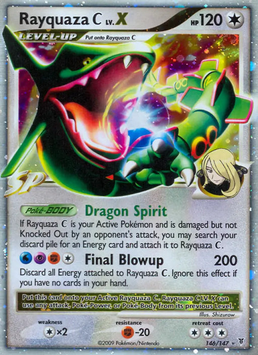Rayquaza C LV.X (146/147) [Platinum: Supreme Victors] - Pokemon Single