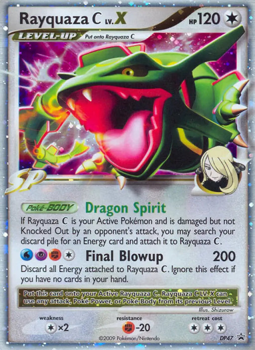 Rayquaza C LV.X (DP47) [Diamond & Pearl: Black Star Promos] - Pokemon Single