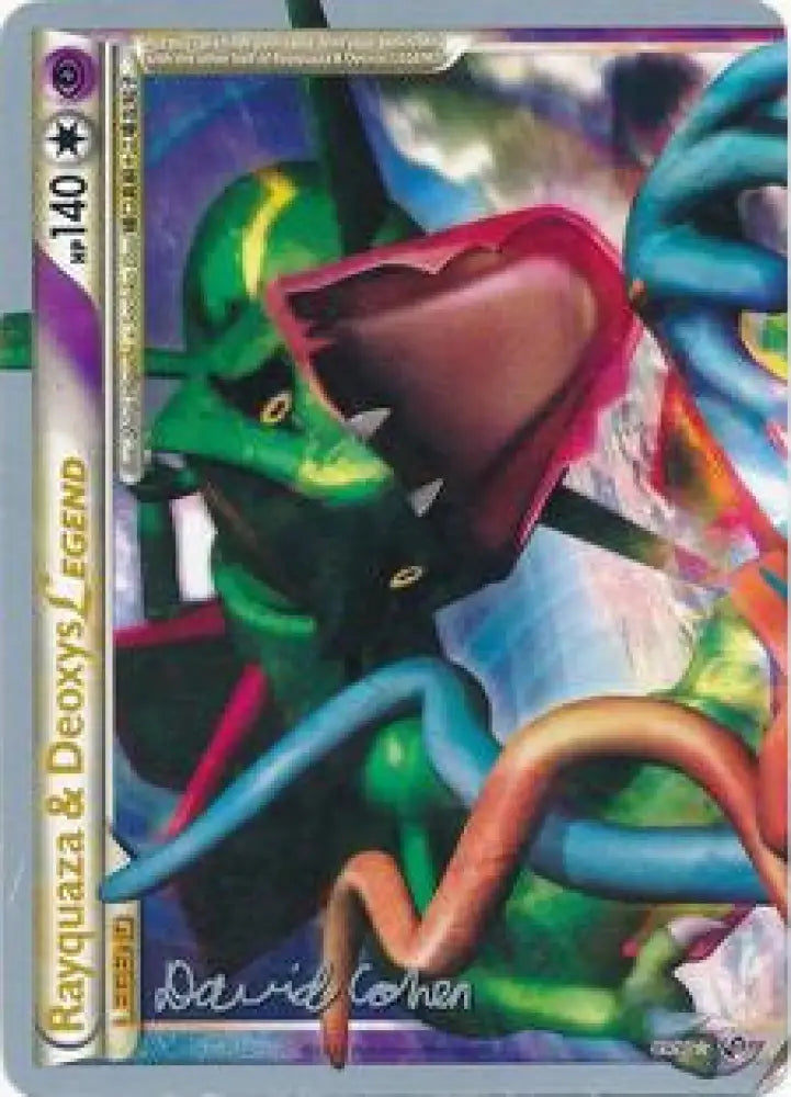 Rayquaza & Deoxys LEGEND (89/90) (Twinboar - David Cohen) [World Championships 2011] - Pokemon Single