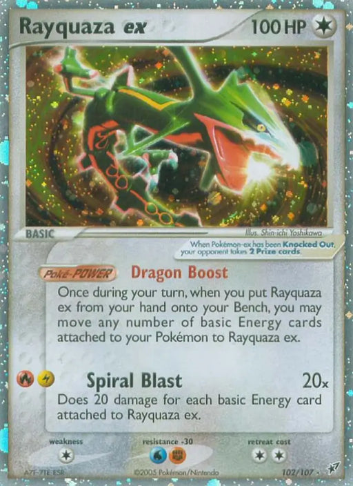 Rayquaza ex (102/107) [EX: Deoxys] - Pokemon Single