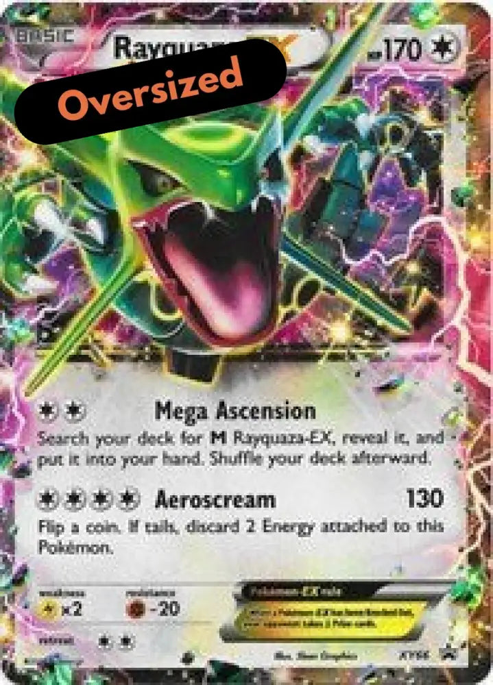Rayquaza EX (XY66) (Jumbo Card) [XY: Black Star Promos] - Pokemon Single