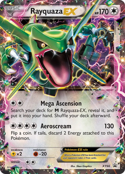 Rayquaza EX (XY66) [XY: Black Star Promos] - Pokemon Single