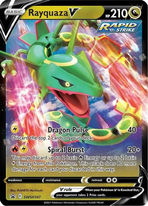 Rayquaza V (SWSH147) [Sword & Shield: Black Star Promos] - Pokemon Single