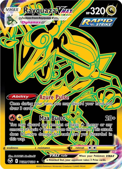 Rayquaza VMAX (TG29/TG30) [Sword & Shield: Silver Tempest] - Pokemon Single
