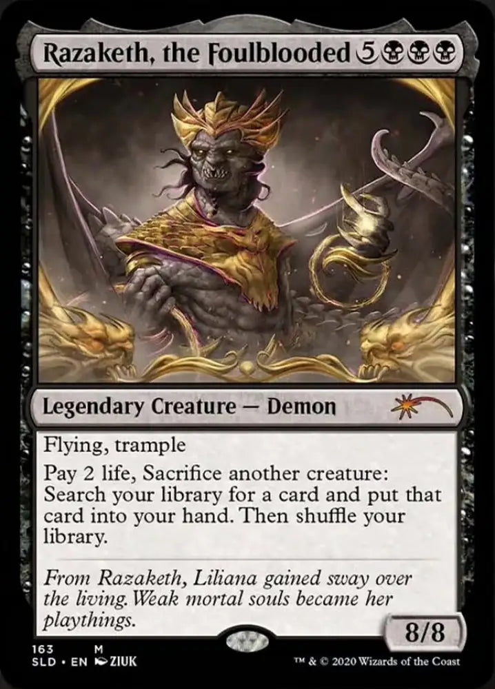 Razaketh the Foulblooded [Secret Lair Drop Series] - MTG Single