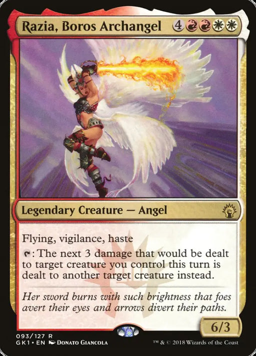 Razia Boros Archangel [Guilds of Ravnica Guild Kit] - MTG Single