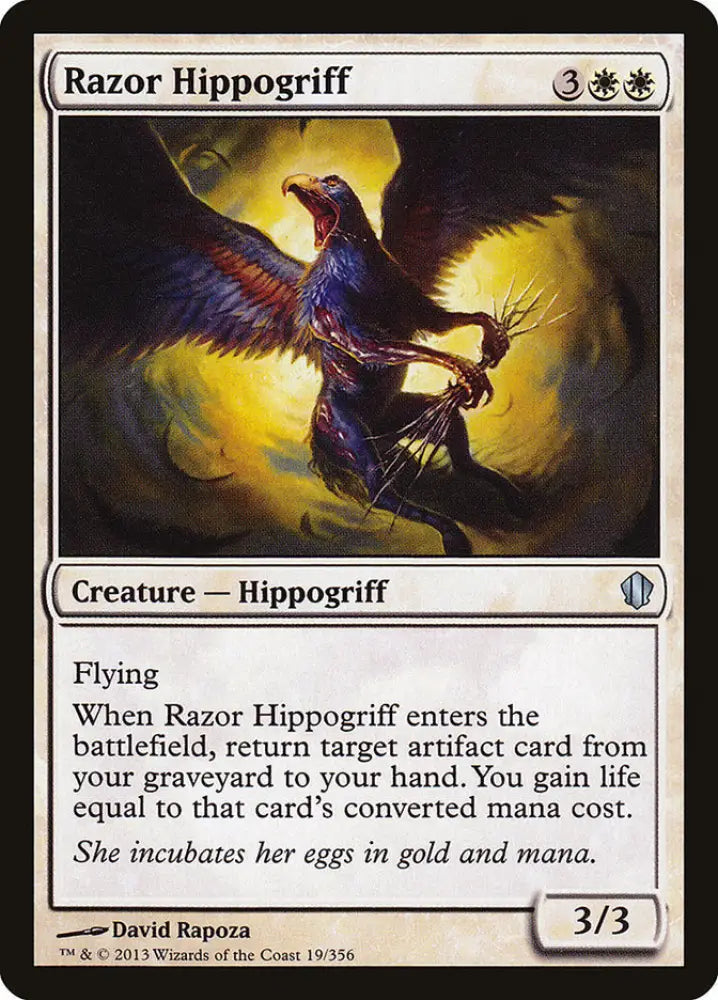 Razor Hippogriff [Commander 2013] - MTG Single