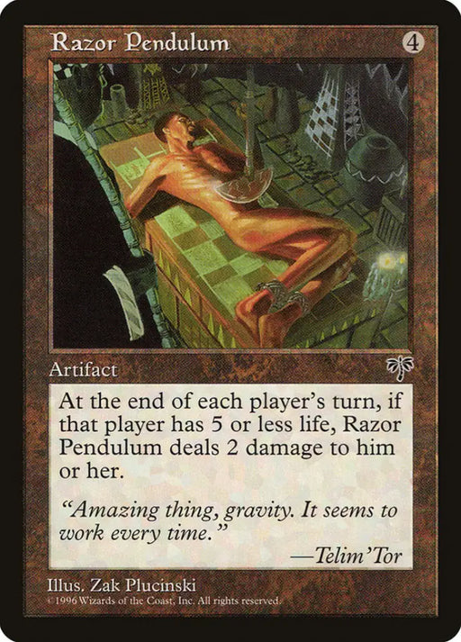 Razor Pendulum [Mirage] - MTG Single