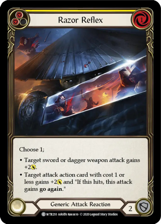 Razor Reflex (Yellow) [Welcome to Rathe Unlimited] Unlimited Normal - Flesh And Blood Single