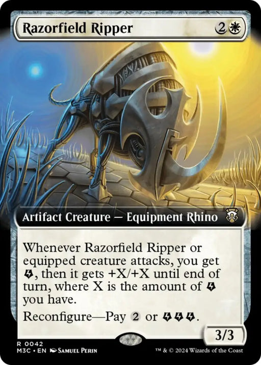 Razorfield Ripper (Extended Art) [Modern Horizons 3 Commander] - MTG Single