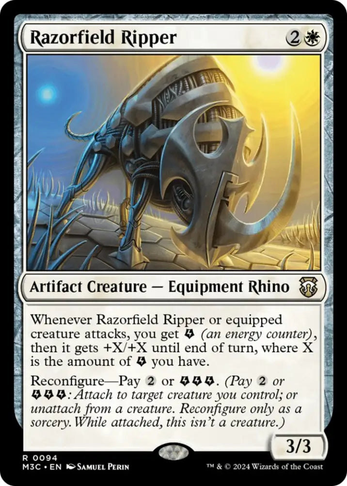 Razorfield Ripper [Modern Horizons 3 Commander] - MTG Single