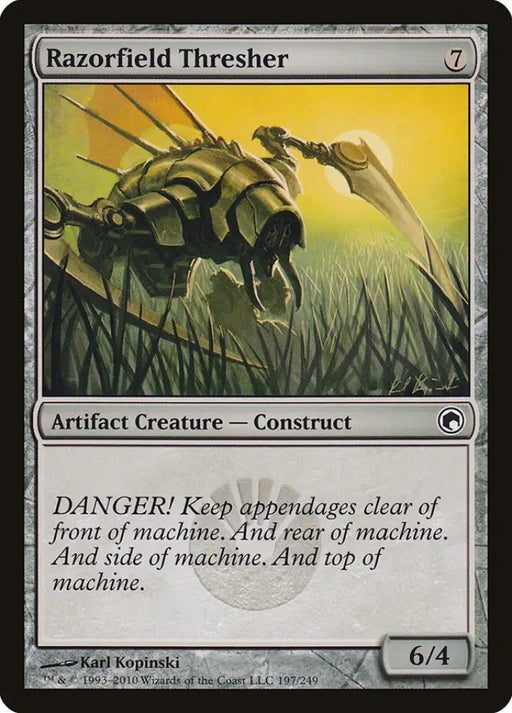 Razorfield Thresher [Scars of Mirrodin] - MTG Single