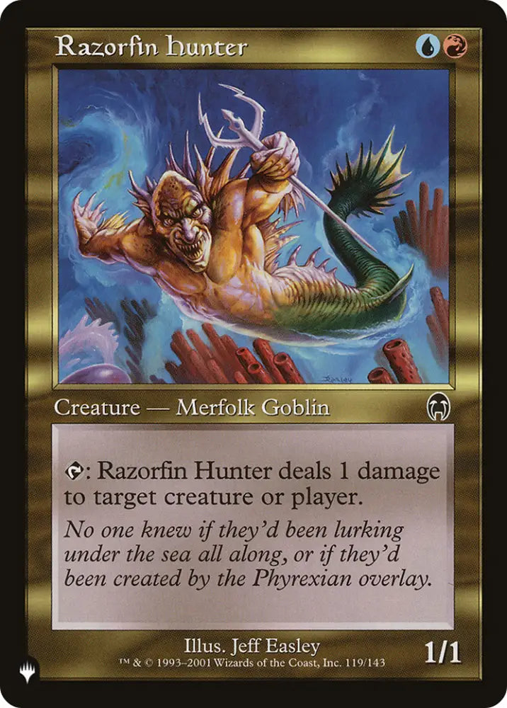 Razorfin Hunter [The List] - MTG Single