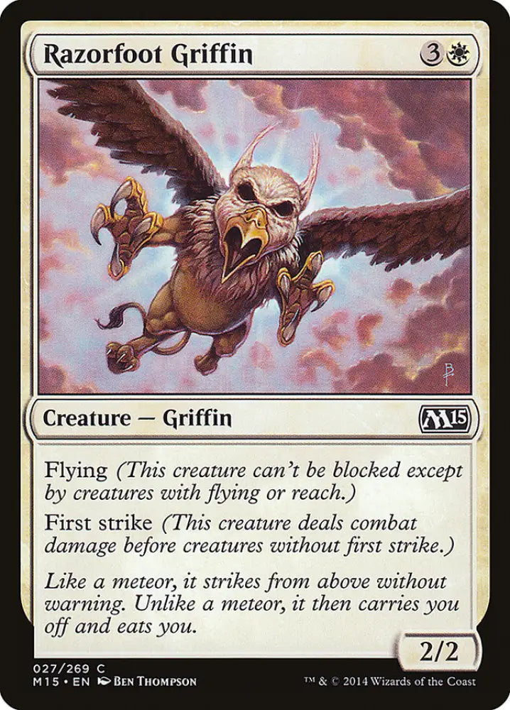 Razorfoot Griffin [Magic 2015] - MTG Single