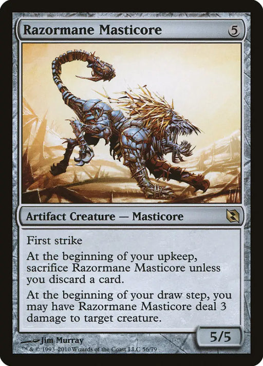 Razormane Masticore [Duel Decks: Elspeth vs. Tezzeret] - MTG Single